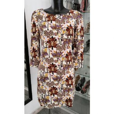 Vestido mangas abullonadas