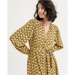 Vestido midi cuello mao2