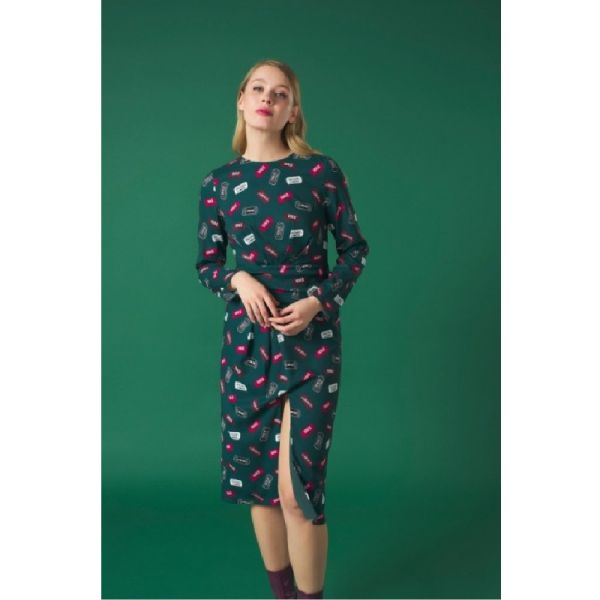 Green Cinema dress2
