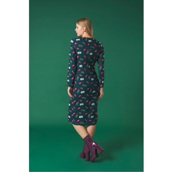 Green Cinema dress4
