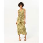 Vestido largo escote V4