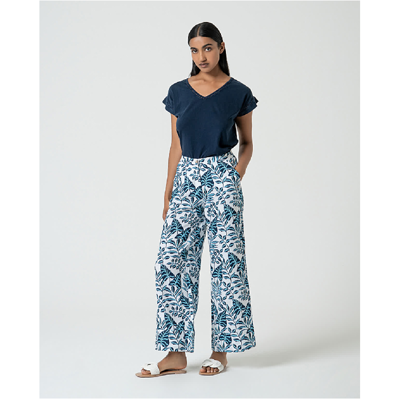Pantalón Ancho de Lino1