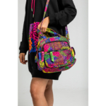 Bolso bandolera cremallera Caótica4
