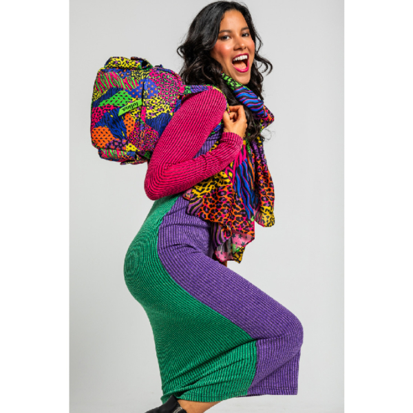 bolso bandolera cremallera Caótica5