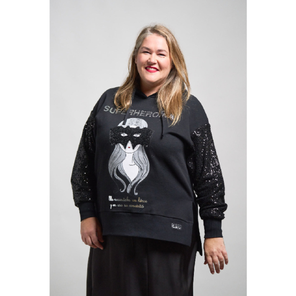 Sudadera Superheroína14