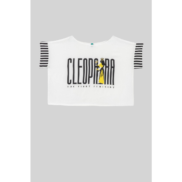 Blusa De Corte Cuadrado La Faraona5