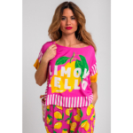 Blusa de corte Cuadrado Limoncello3
