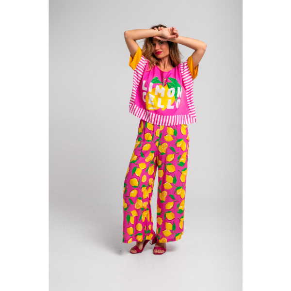 Blusa de corte Cuadrado Limoncello2