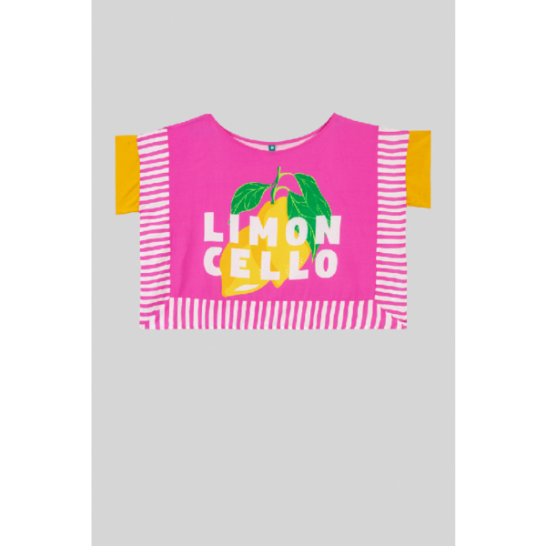 Blusa de corte Cuadrado Limoncello3