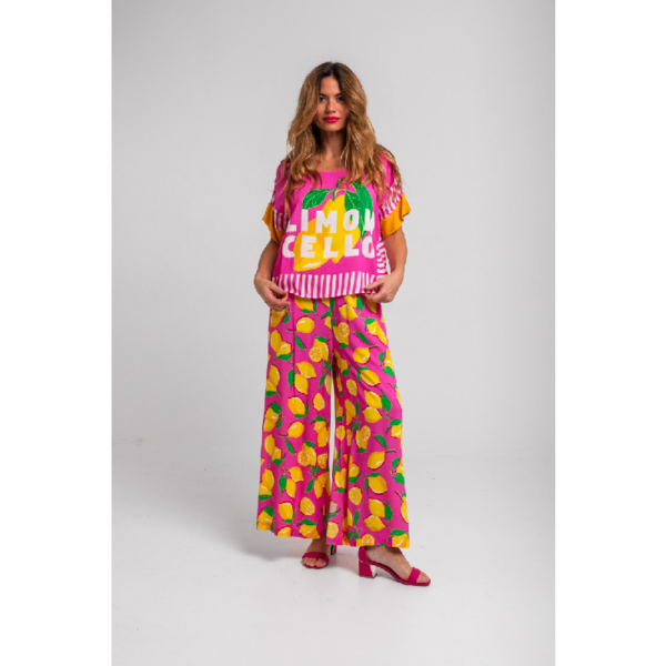 Blusa de corte Cuadrado Limoncello5