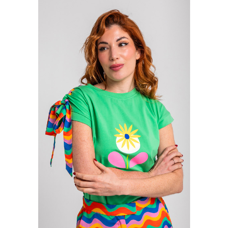 Camiseta Lazada Echate Flores1