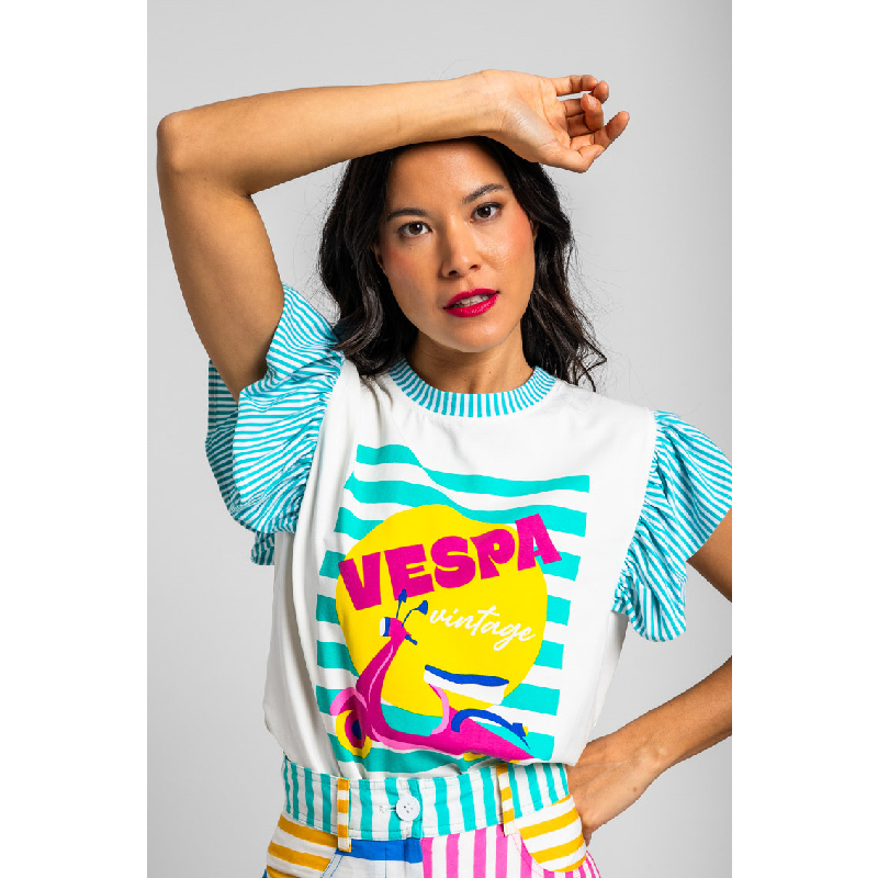 Camiseta Volantes Dolce Far Niente1