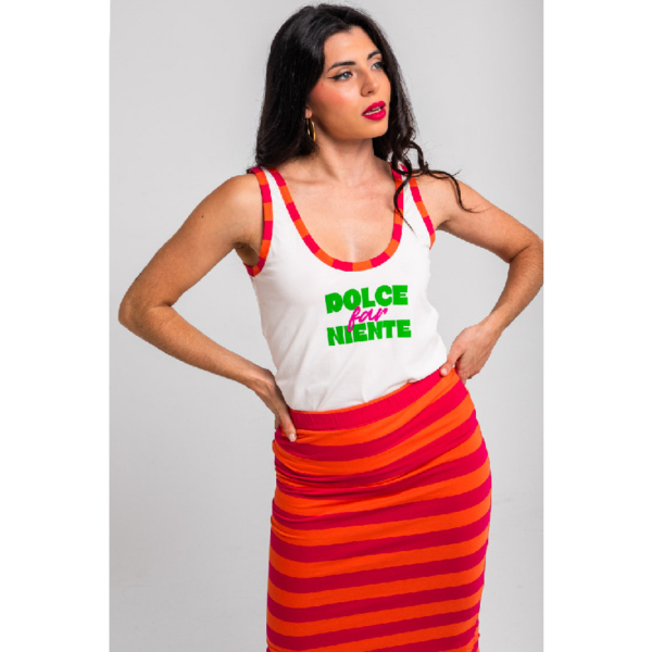 Falda Tubo Midi Dolce Far Niente7