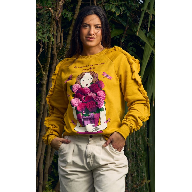 Sudadera Hortensias3