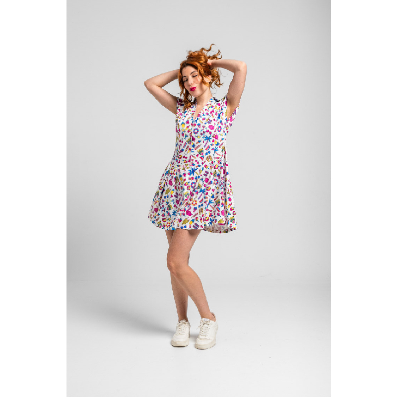 Vestido sin mangas Pool Party3