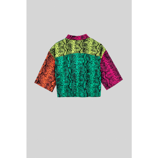 Camisa Cargo Crop Snake7