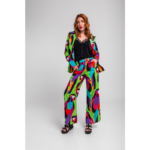 Blusa Lencera Negra Al Loro