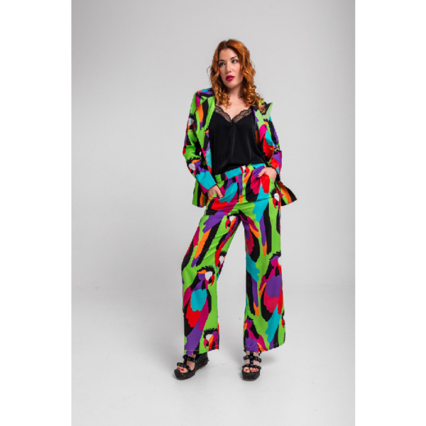 Blusa Lencera Negra Al Loro