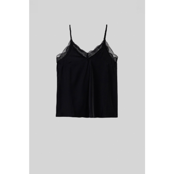 Blusa Lencera Negra Al Loro2