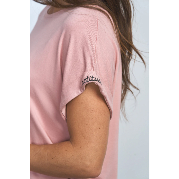 Camiseta basica rosa1
