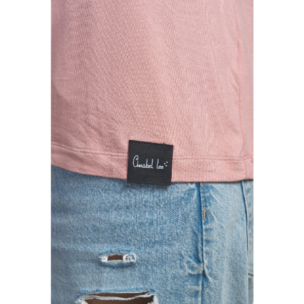 Camiseta basica rosa3