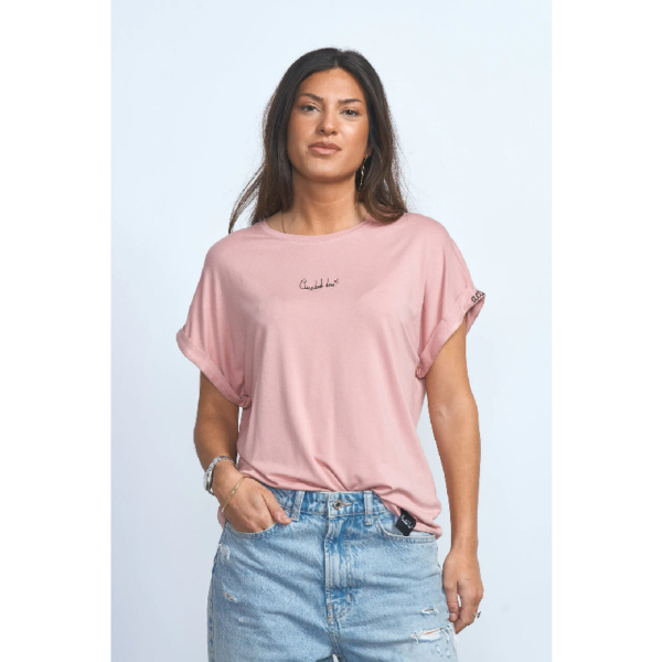 Camiseta basica rosa7