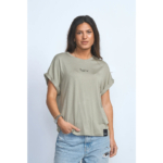 Camiseta basica verde7