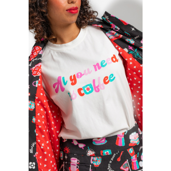 Camiseta All You Need is Coffee3