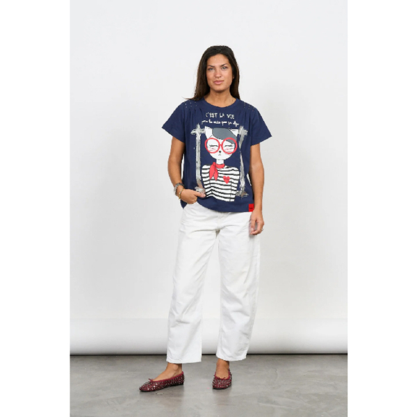 Camiseta Oh la la4