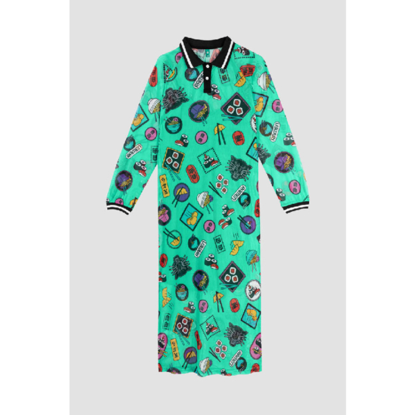 Vestido tipo polo Japo3