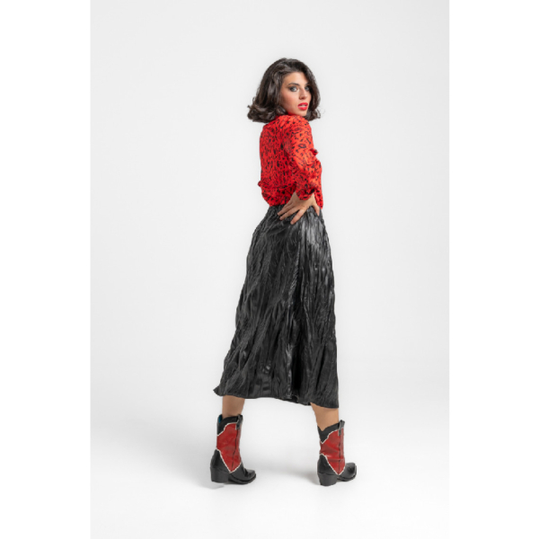 Falda Midi Rock and Roll7