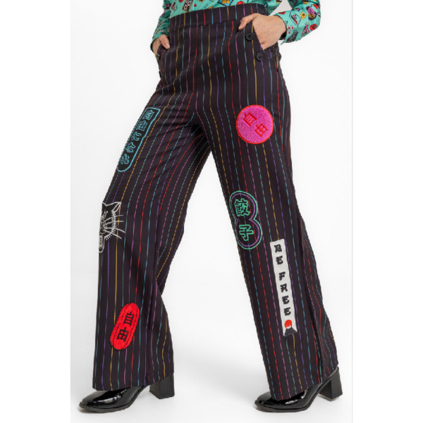 Pantalón Estilo Marinero Japo7