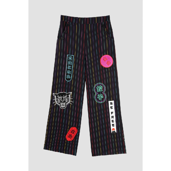 Pantalón Estilo Marinero Japo8